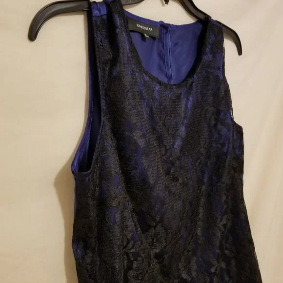 JONES WEAR 100% Polyester Shoulder Strap Top - Picture 6 of 8